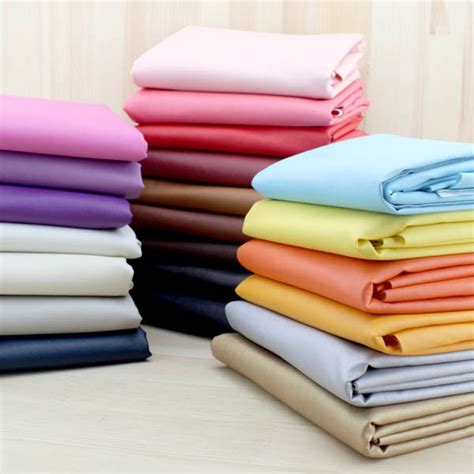 soild apparel sewing textiles & PU leather patchwork fabric cloth ...