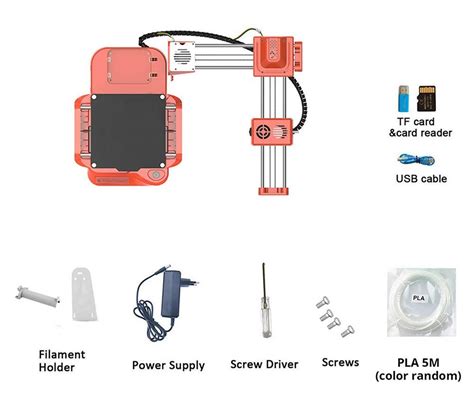 4 boutons de mise à niveau Imprimante 3D EasyThreed K7