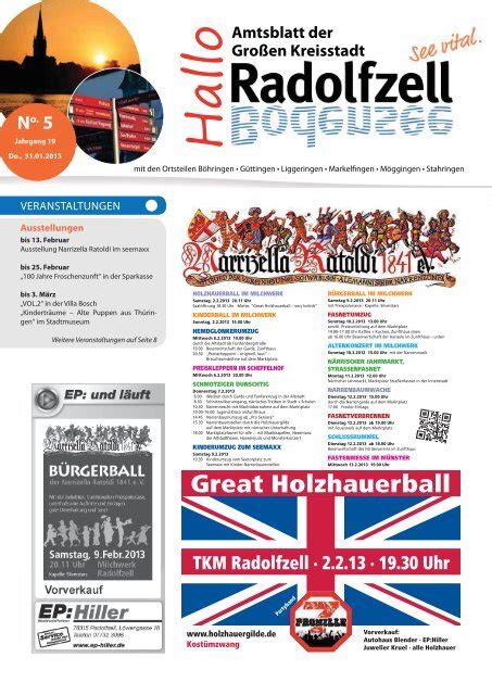 Great Holzhauerball TKM Radolfzell 2 2 13 19 30 Uhr