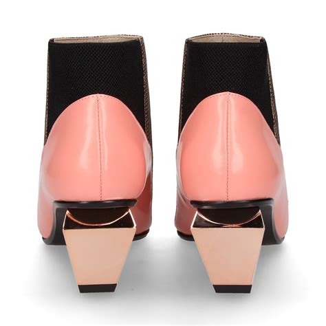 United Nude Botines Con Tac N De Mujer Jacky Meta Negro