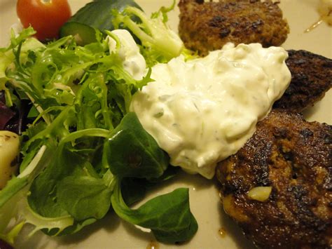 Egen Lya Recept Lammf Rsbiffar Med Tzatziki