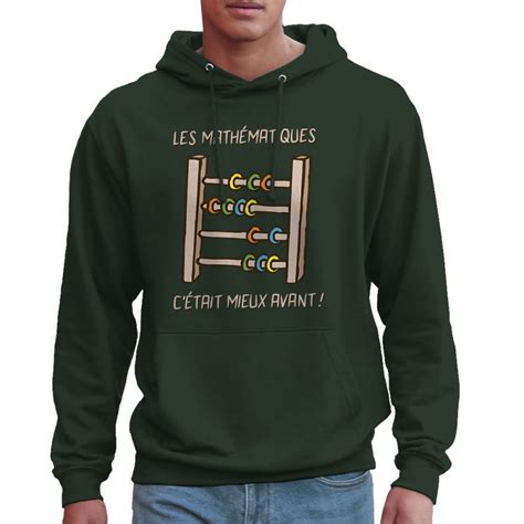 Sweat Homme Capuche Les Math Matiques