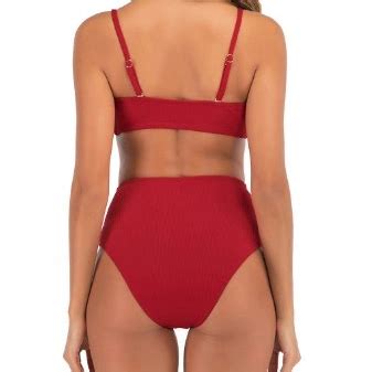 Woman Sexy Bikini Set Girl Fitness Swimsuit Lady Recycle Reversible Beachwear Plus Size