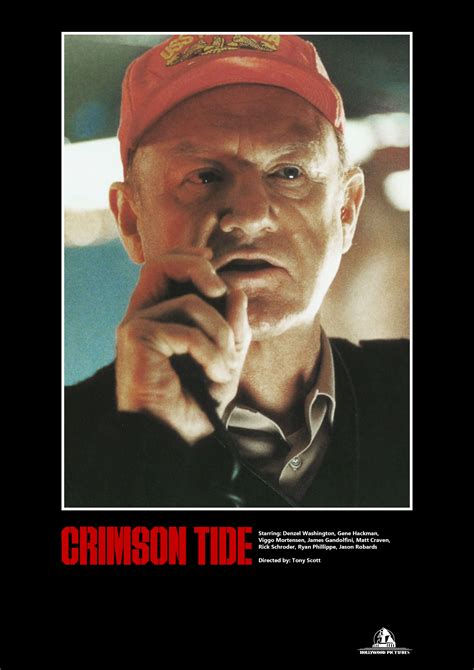 Film Poster Art By Oliver Richter Crimson Tide In Tiefster Gefahr