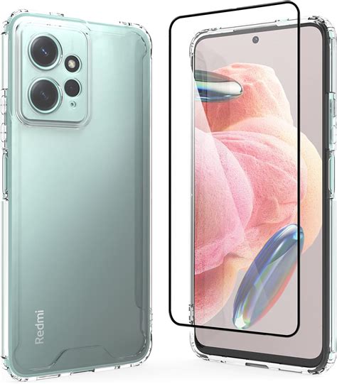 binandteam Transparent Hülle für Xiaomi Redmi A1 Redmi A2 4G mit