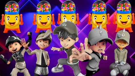 Bermain Game Memasangkan Senjata Asli Dan Mewarnai Boboiboy Galaxy