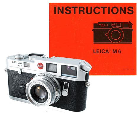 Leica M6 Original User Manual Pdfinstant Download - Etsy