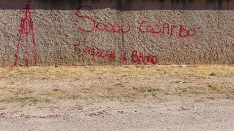 Nuoro Scritte Ingiuriose Contro Andrea Soddu Cronache Nuoresi