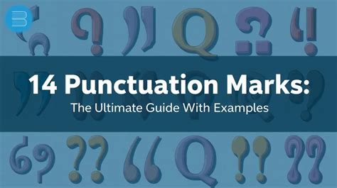 punctuation marks  ultimate guide  examples blueroseonecom