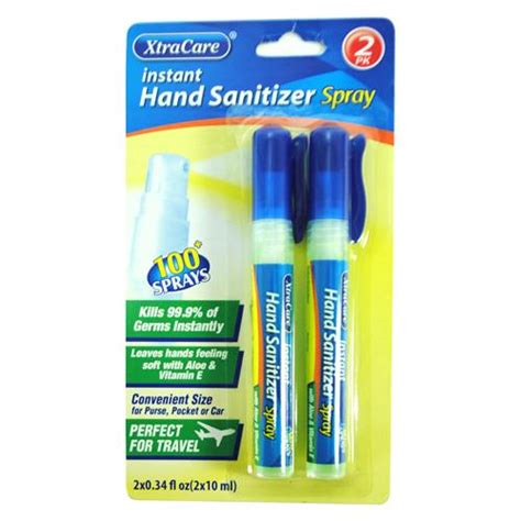 Wholesale Xtracare Instant Hand Sanitizer 10 Ml Spray Pens Glw