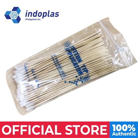 Non-Sterile Cotton Tip Applicator Stick - Pack of 100 | Shopee Philippines