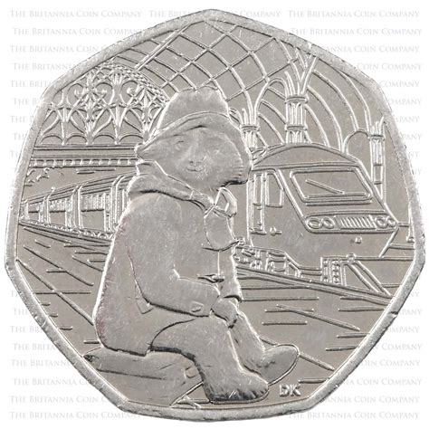 2018 Paddington At The Station 50p : Circulated