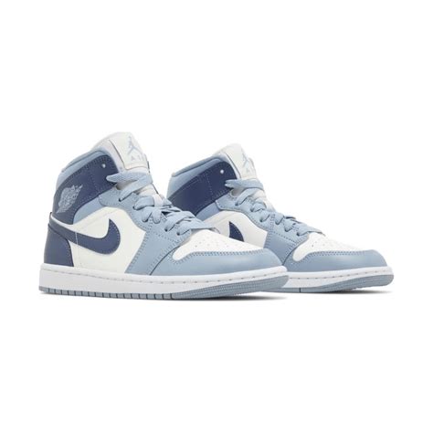 Air Jordan Mid Sail Diffused Blue Droper