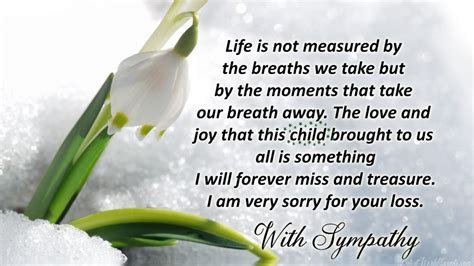 Sympathy Quotes For Loss Of Son And Words Of Comfort For Loss Of Child