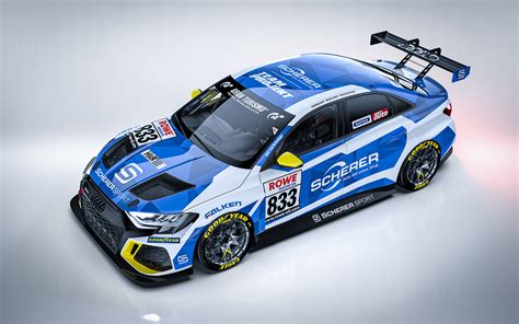 Nls Premiere Scherer Mitarbeiter Bringen Audi Rs Lms Gen Ii An Den