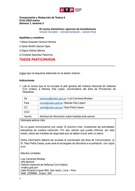 S02 s1 s2 El correo electrónico ejercicio de transferencia formato