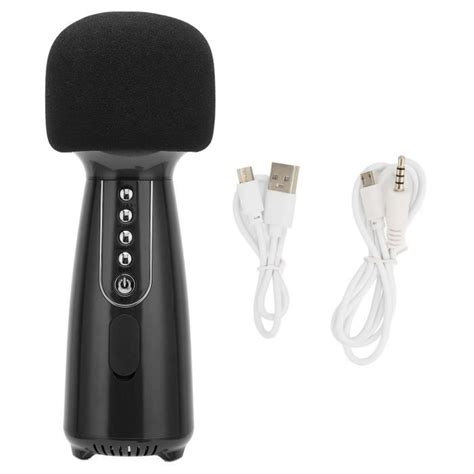 Hurrise Microphone Sans Fil Microphone Portable L Bluetooth Avec