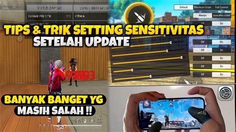 Auto Gampang Headshotcara Setting Sensitivitas Ff Setelah Update