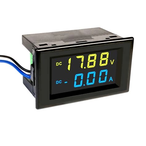 P S D Ag Duplo Display Digital Lcd Volt Metro Amper Metro Dc