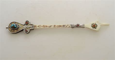 A Silver Mounted And Engraved Bone Yad Torah Pointer Catawiki