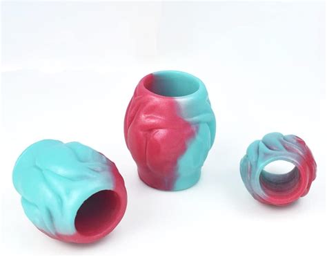 Kuaecr Dog Knot Hohler Dildo Ring Penisvergrößerung Penisring Hodenring Penis Sleeve Penishülle