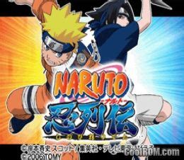 Naruto Shinobi Retsuden Japan ROM Nintendo DS NDS CoolROM