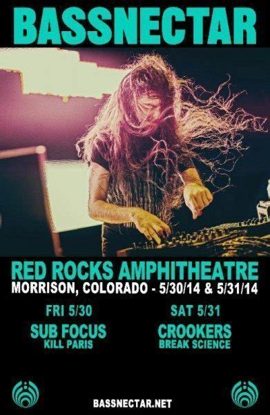 Bassnectar Announces 2014 Red Rocks Dates