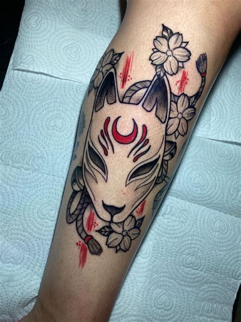 Tatuagem De M Scara De Raposa Anbu Mask Tattoos Anbu Tattoo Anime