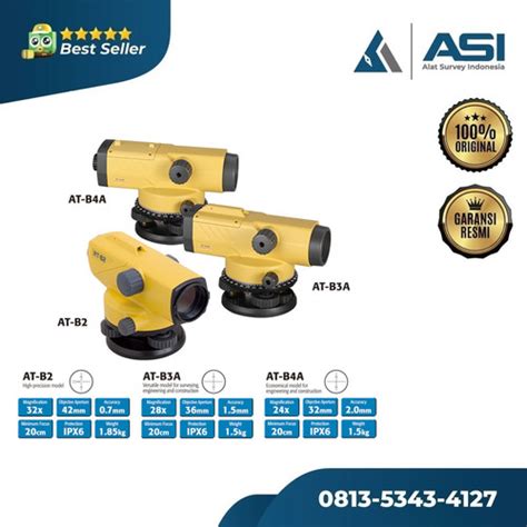 Jual Automatic Level Waterpass TOPCON ATB4a AT B4a AT B4a Kota