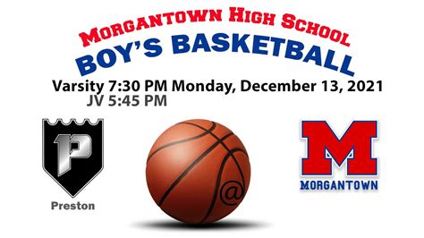 Mhs Vs Preston Boys High School Basketball Tipoff Jv 545 V 730