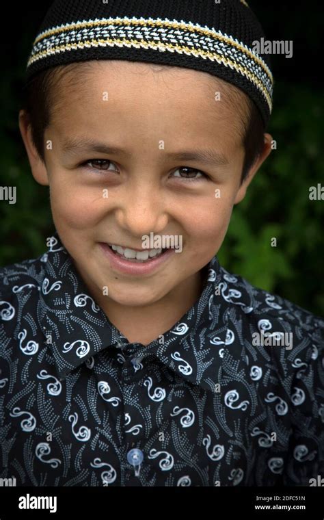 Kyrgyzstan, Silk Road, portrait Stock Photo - Alamy