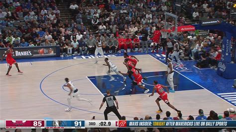 Last Second Field Goal Bulls Mavericks Nba Official