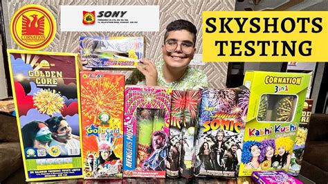 Sony Skyshot Testing Crackers Stash Diwali Stash