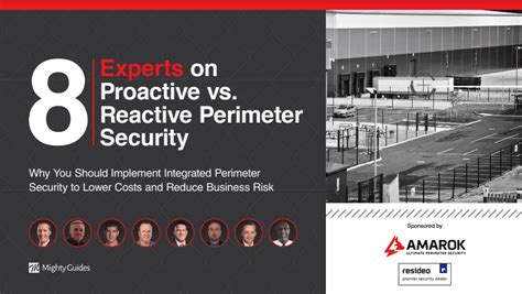 AMAROK 8 Experts On Proactive Vs Reactive Perimeter Security Mighty