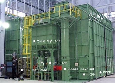 Blasting Room Air Shot Blasting Equipment