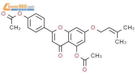 76288 56 7 4H 1 Benzopyran 4 One 5 Acetyloxy 2 4 Acetyloxy Phenyl