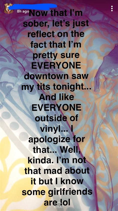 Everyone Downtown Saw My Tits Tonight R Trashy