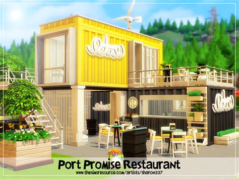 The Sims Resource Port Promise Restaurant Nocc