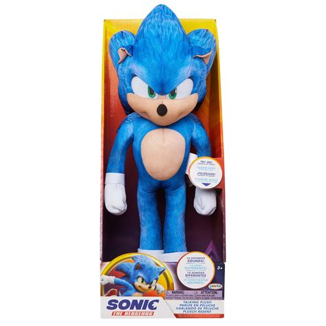 Sonic The Hedgehog Movie Toys - Sonic The Hedgehog Movie Plush - Sonic ...