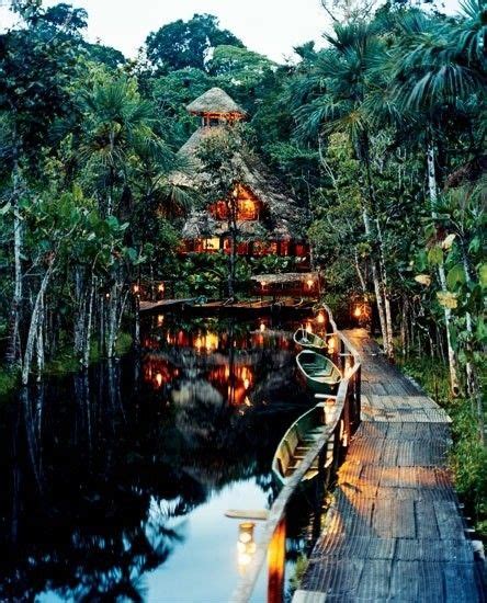 Amazon Jungle Hotel-Sacha Lodge Ecuador Rainforest Places To Travel ...