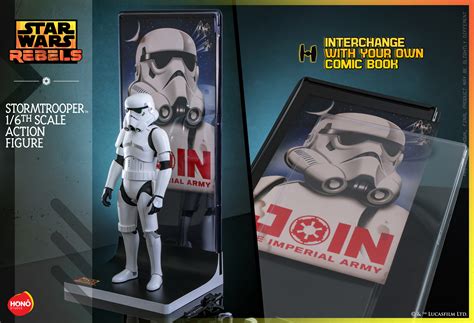 Star Wars Rebels Stormtroopers and Darth Vader by Hot Toys and HONŌ STUDIO The Toyark News