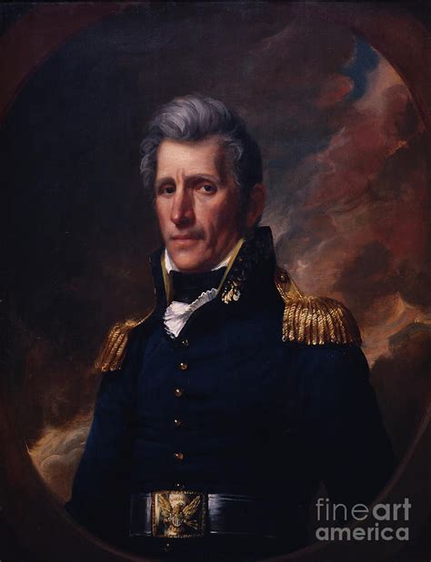 Andrew Jackson C1819 Painting By Samuel Lovett Waldo Fine Art America