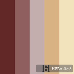 Red Nude Wall Set 1 The Sims 4 Build Buy CurseForge