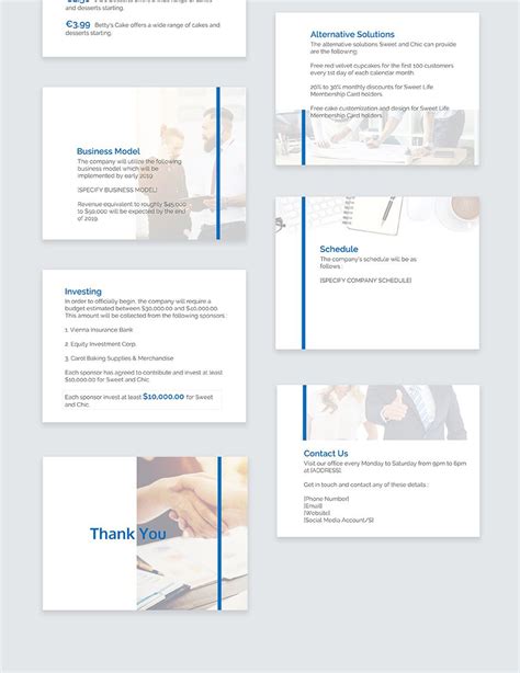 Business Plan Pitch Deck Template in Google Slides, PowerPoint, Apple ...