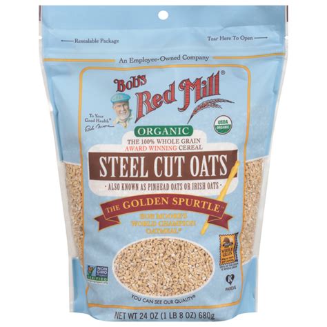 Save On Bob S Red Mill Organic Steel Cut Oats Order Online Delivery GIANT