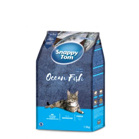 Snappy Tom Dry Food Ocean Fish Kg Catsmart Singapore