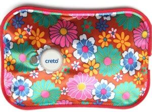 CRETO Electric Hot Water Bag For Body Pain Muscle Pain Periods Cramp Whiplash Electric L Hot