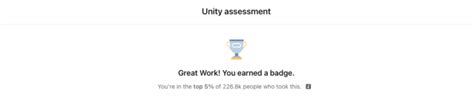 Unity Linkedin Assessment Answers Theanswershome