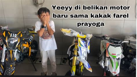 Adek Firman Dapat Motor Baru Dari Kakak Farel Prayoga Youtube