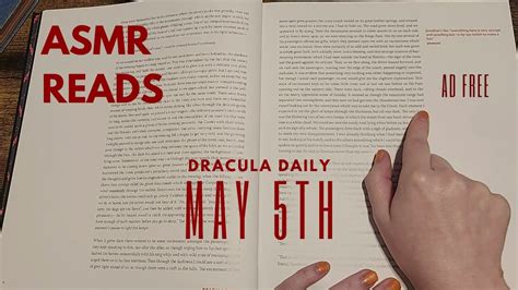 Asmrreads Dracula Daily May Th Whispered Reading Ad Free Youtube